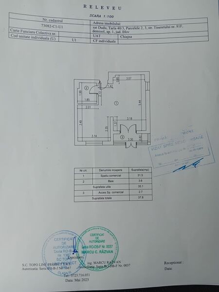 Militari, Metro, Auchan spatii comerciale stradale